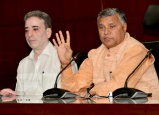 100 डेज का प्रेस कान्फ्रेंस : होमगार्ड विभाग में शीघ्र होगी महिला एवं पुरूष होमगार्ड जवानों की भर्ती : धर्मवीर प्रजापति