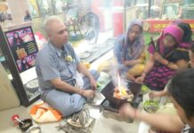 साईं मंदिर में किया भव्य भण्डारे का आयोजन : जयदेवी कौशल