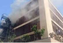 लखनऊ के लग्जरी होटल लेवाना सूईट में लगी आग, 2 की मौत, कई झुलसे