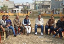 अंसल आंगन योजना के पार्क नंबर 6 में धूमधाम से मना तहरी भोज