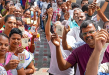 यूपी की 14 लोकसभा सीटों पर मतदान संपन्न, छठे चरण में सबसे कम 54.02 प्रतिशत पड़े वोट