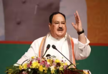 कांग्रेस एक परजीवी पार्टी है, वह जिसके सहारे खड़ी होगी, उसे निगल जाएगी -जेपी नड्डा