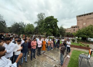 अभाविप दिल्ली विश्वविद्यालय इकाई ने छात्रा स्नेहा देबनाथ के असमय निधन पर शोक संवेदना प्रकट किया