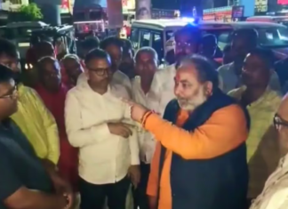 बलिया में बवाल :परिवहन मंत्री ने एक्सीएन पर दहाड़ा, बिना हमको बताये नया पुल चालू कर दिया!