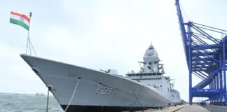 समुद्री कूटनीतिः आईएनएस विक्रांत और उदयगिरी ने लिया अंतरराष्ट्रीय फ्लीट रिव्यू में हिस्सा