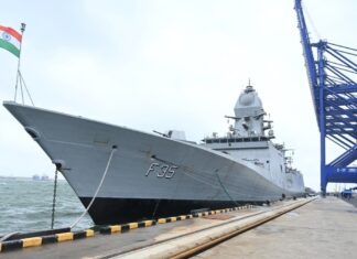 समुद्री कूटनीतिः आईएनएस विक्रांत और उदयगिरी ने लिया अंतरराष्ट्रीय फ्लीट रिव्यू में हिस्सा