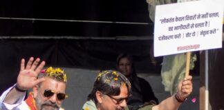 संजय दत्त का लखनऊ रोड शो: सिनेमा, राजनीति और जनभावनाओं का संगम