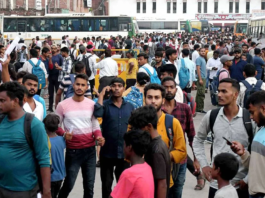 यूपी सिपाही भर्ती: पहले दिन 25 फीसदी ने छोड़ी परीक्षा, गड़बड़ी के आरोप में पांच पर FIR