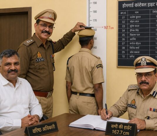 होमगार्ड मुख्यालय पर बनी फर्जी भर्ती बोर्ड, एसएसओ आर.के.आजाद,जेएसओ अवनीश सिंह ने खूब कमाया माल